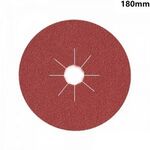 Δίσκοι Φίμπερ Κόκκινοι P150 180mm Smirdex 930 Alox